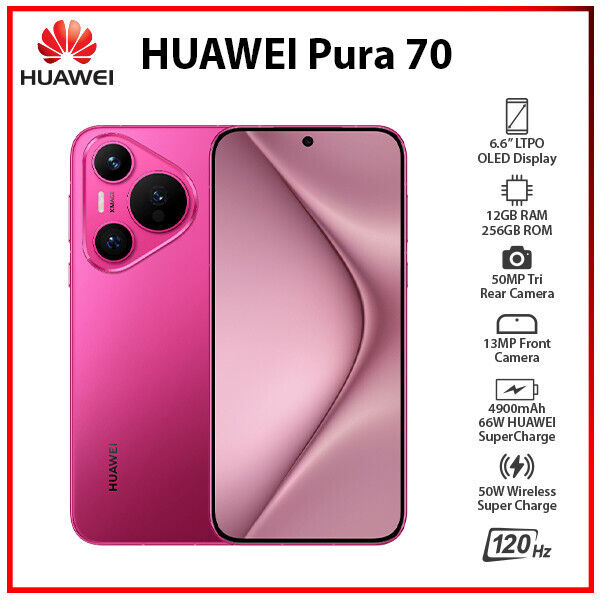 بررسی گوشی Huawei Pura 70