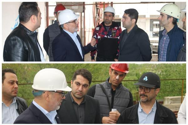بازدید معاون فناوری ثمسکن از پروژه باران رشت/ تأکید بر تسریع عملیات اجرایی