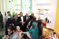 ترافیک حضور مسئولان و هیات های تجاری در غرفه ارس در نمایشگاه اکسپو