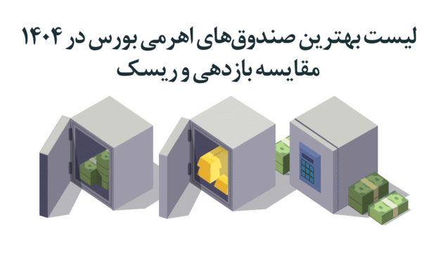 لیست بهترین صندوق‌های اهرمی بورس در ۱۴۰۴ + مقایسه بازدهی و ریسک