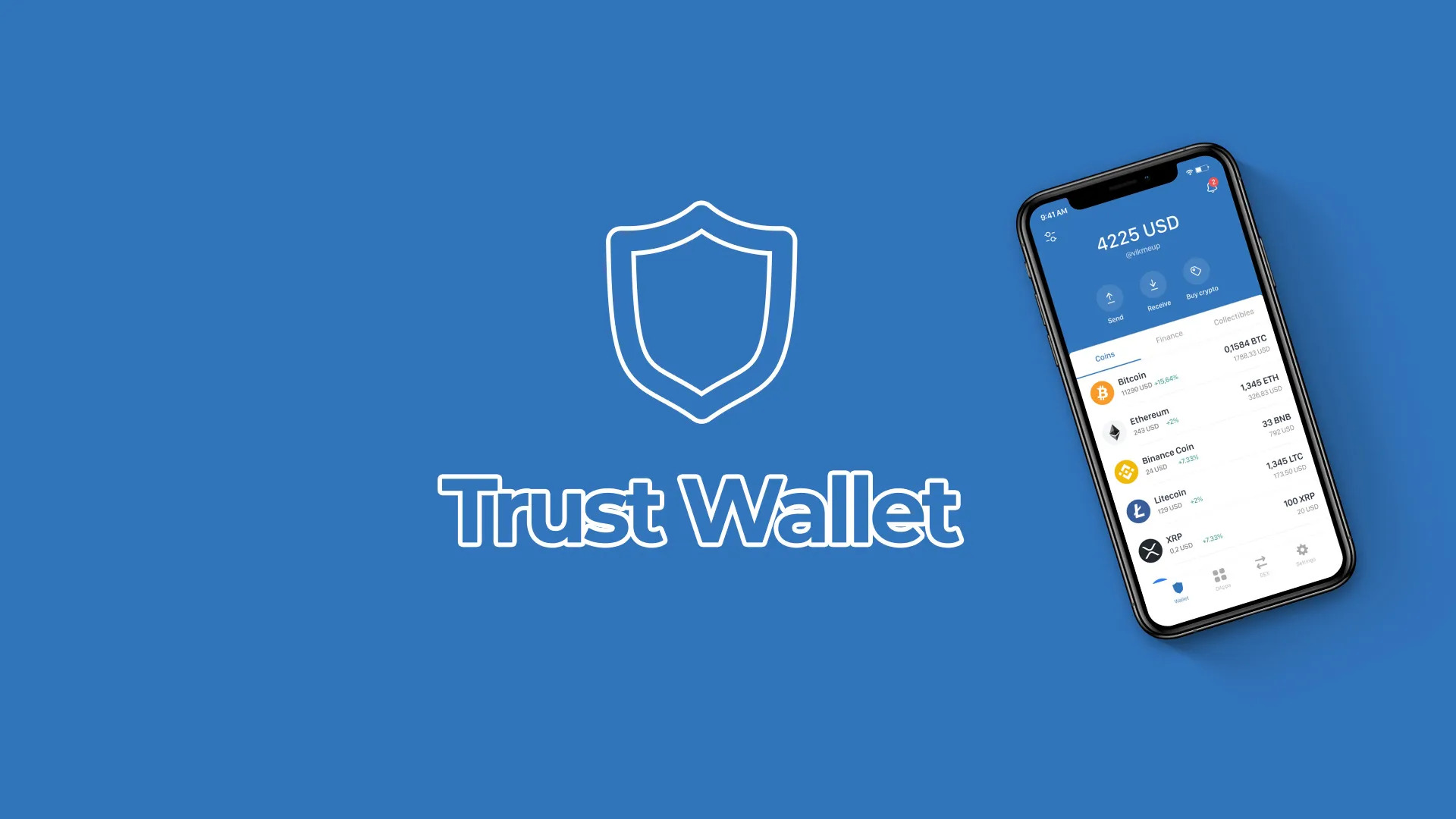 معرفی بهترین کیف پول‌ها برای NFT (با بررسی کامل)Trust Wallet