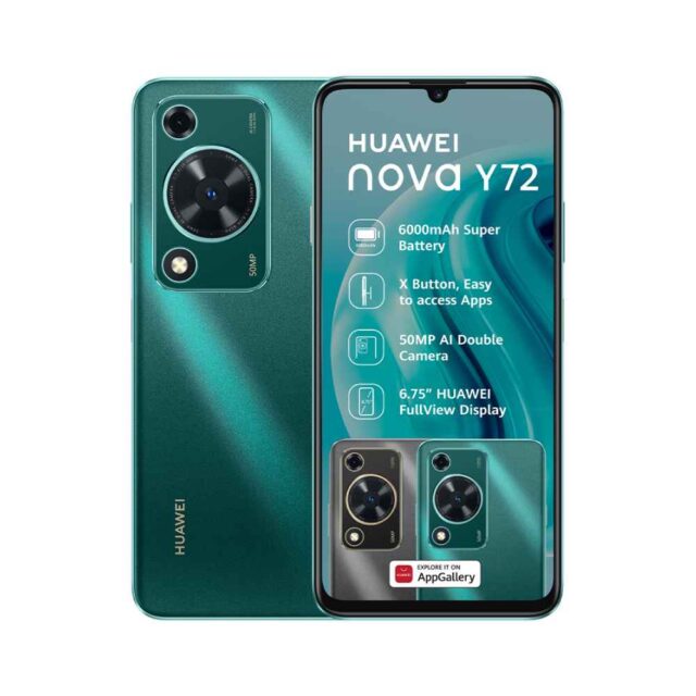 Huawei nova Y72 – Green 1