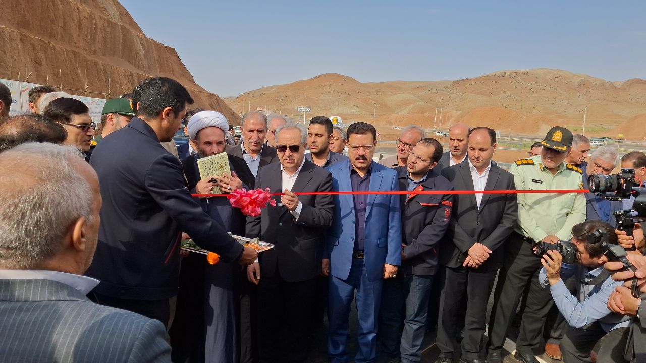 تقاطع غیرهمسطح خواجه–ورزقان افتتاح شد/ پایان انتظار برای عبور ایمن