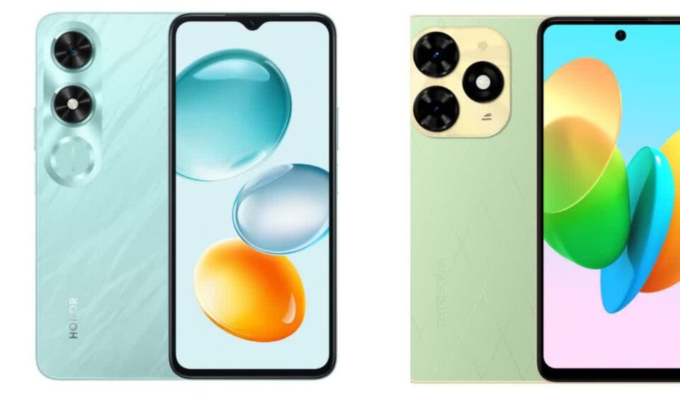 مقایسه Play9C و Tecno Spark 20C