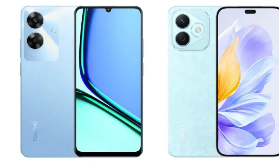 مقایسه HONOR X60i و Realme Note 60