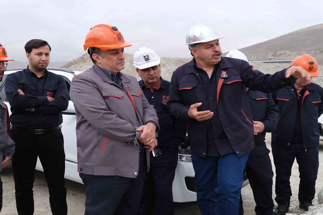 ارزیابان ایمیدرو از مجتمع مس سونگون بازدید کردند
