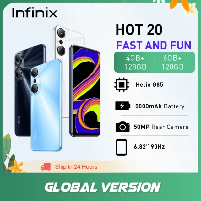 مقایسه Honor Play 70 Plus و Infinix Hot 20 
