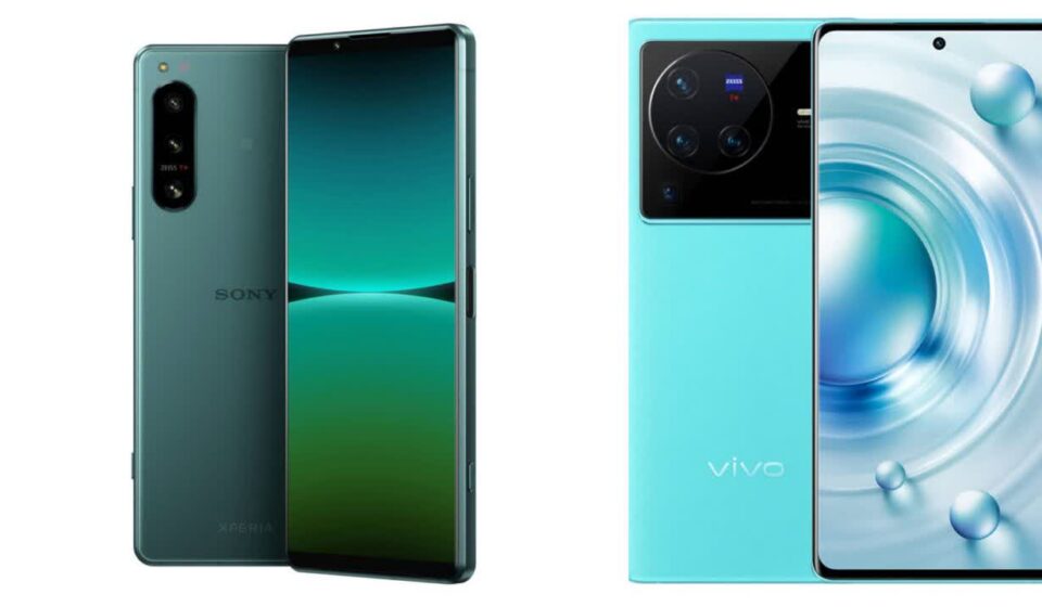 مقایسه Vivo X80 Pro و Sony Xperia 5 IV