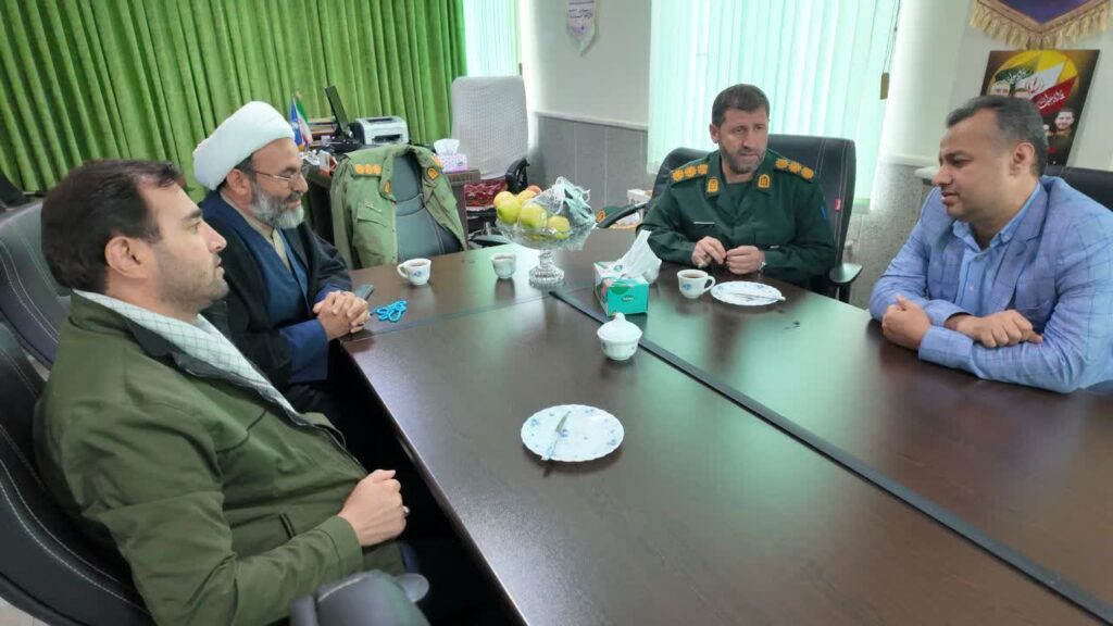 استقبال مسئولین ارشد شهرستان ورزقان از انتصاب باقریان به مدیریت سونگون