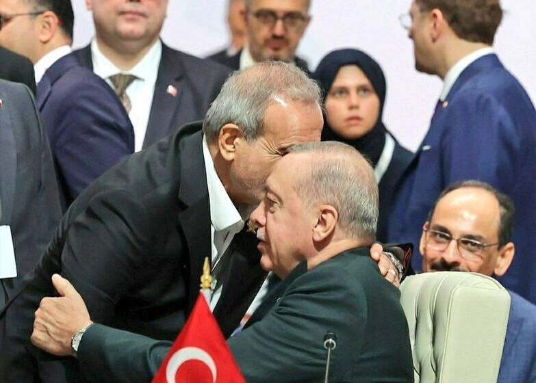 توضیح رسمی درباره عکس پزشکیان و اردوغان + عکس