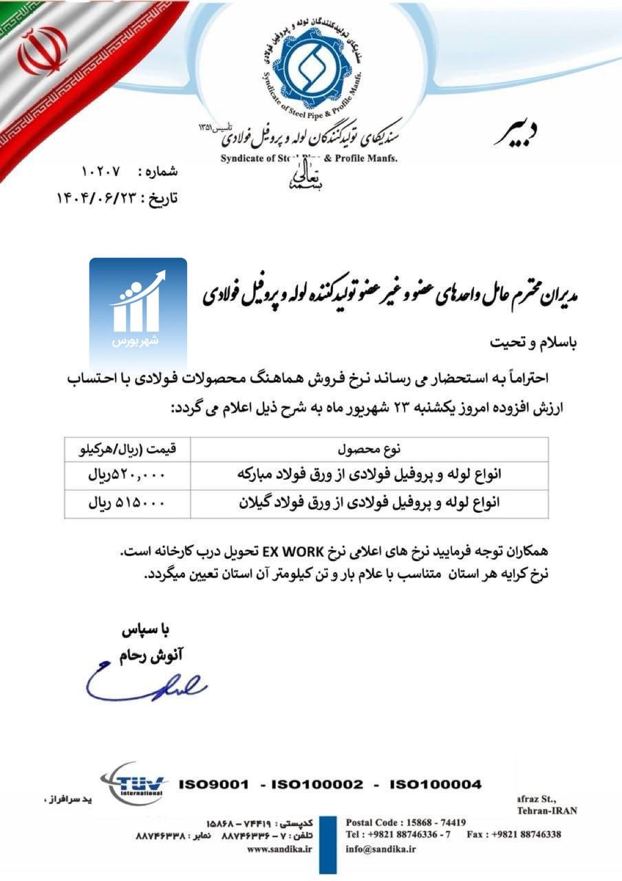 افزایش قیمت ورق گرم به نام فولاد مبارکه و بورس کالا؛ به کام دلالان/ «پیدا کنید پرتغال فروش را»