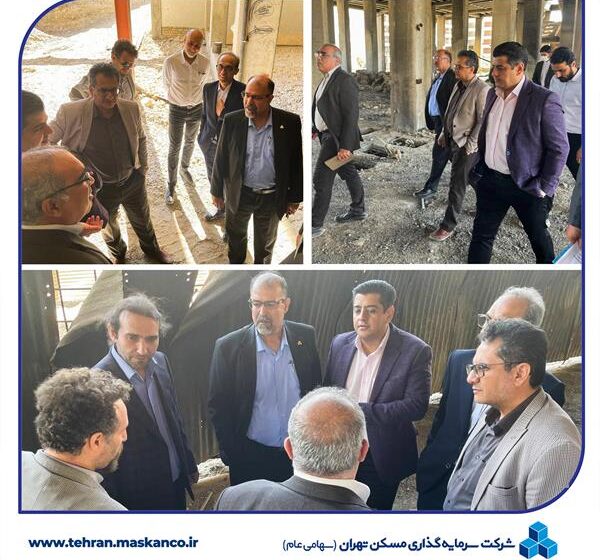 بازدید مدیران ارشد "ثمسکن" و "ثتران" از پروژه عظیم ایرانشهر اندیشه