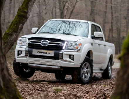 ثبت‌ نام پیکاپ کاپرا U اتوماتیک آغاز شد | فروش نقدی با قیمت قطعی و تحویل فوری