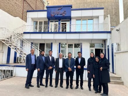 اولین بازدید دوره جدید مدیریتی بیمه آرمان از شعبه مشهد