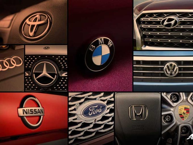 ۱۰ برند برتر خودرو دنیا در ۲۰۲۵ | لیست غول‌های صنعت خودرو