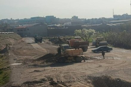شروع طرح ضربتی اتصال آزاد راه شهید باکری به دیزل آباد